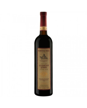 Алазанская долина красное полусладкое